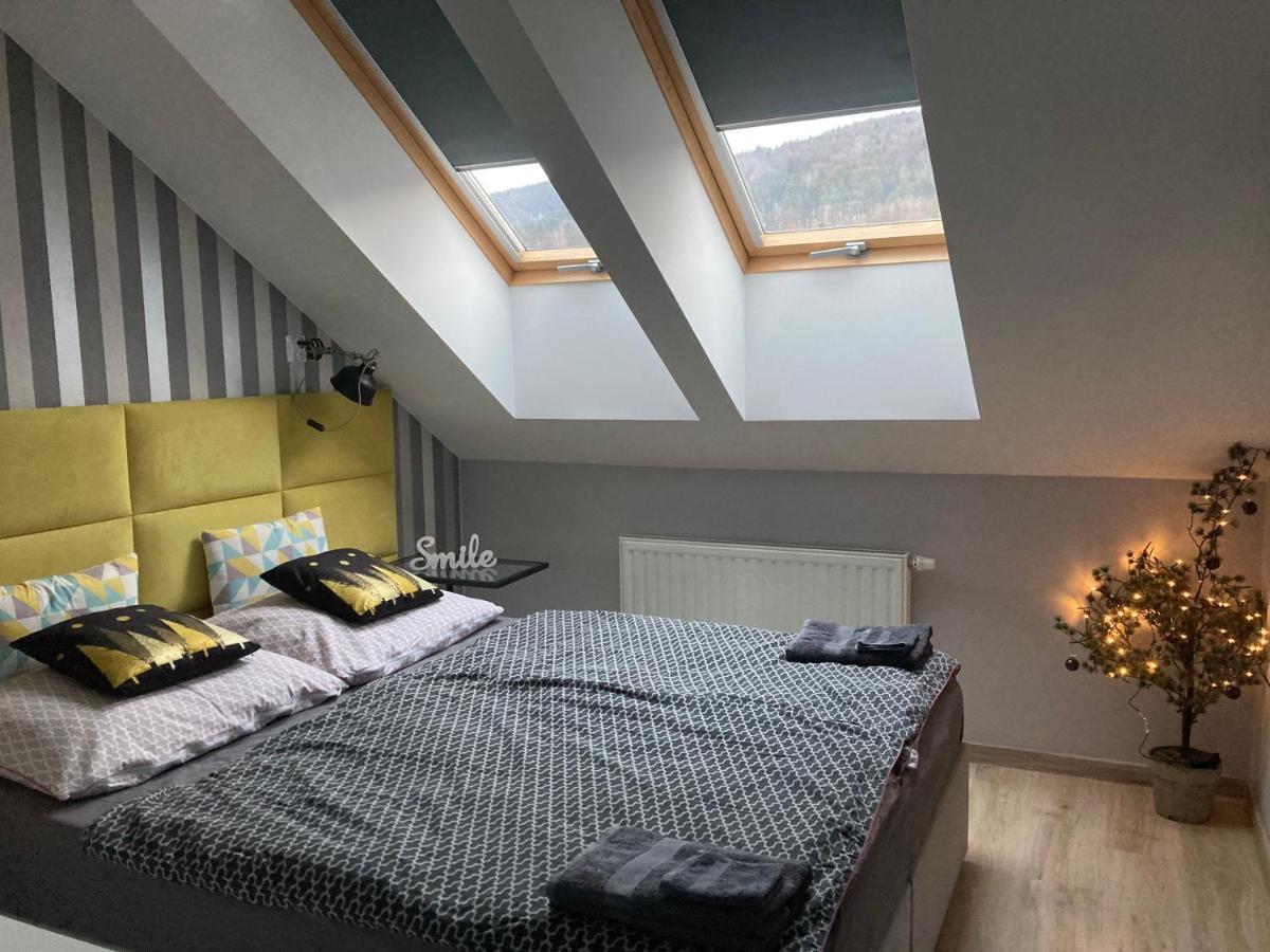 Apartament Widokowy Ustrzyki Dolne Esterno foto